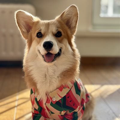 Cookie the corgi